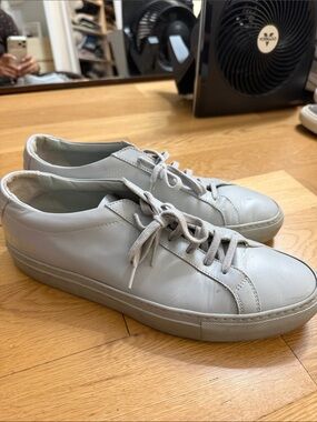 Common projects Light Gray Leather Sneakers